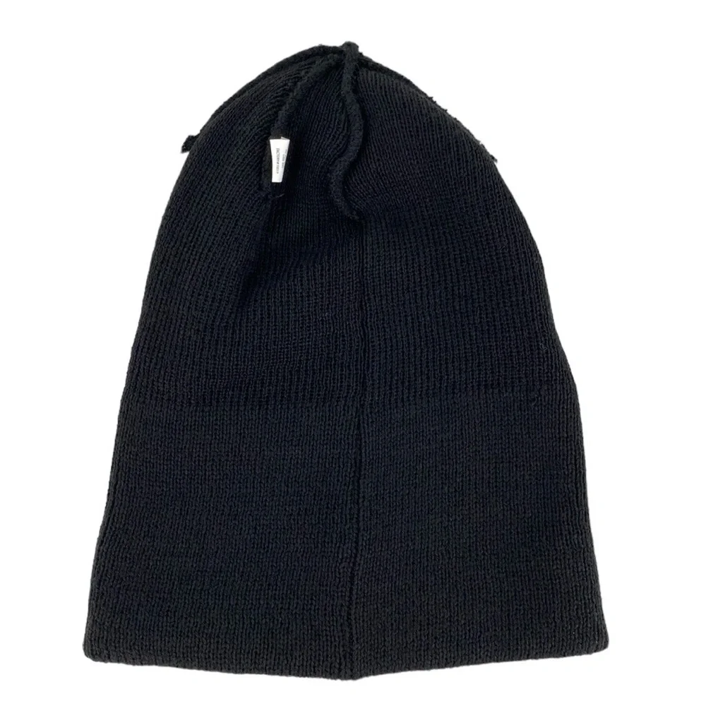 Adidas Originals Trefoil Black Womens Fit Knit Beanie - Picture 5 of 11